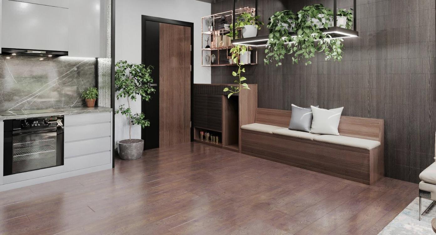 Visualisation of modern kitchen IN003CA101