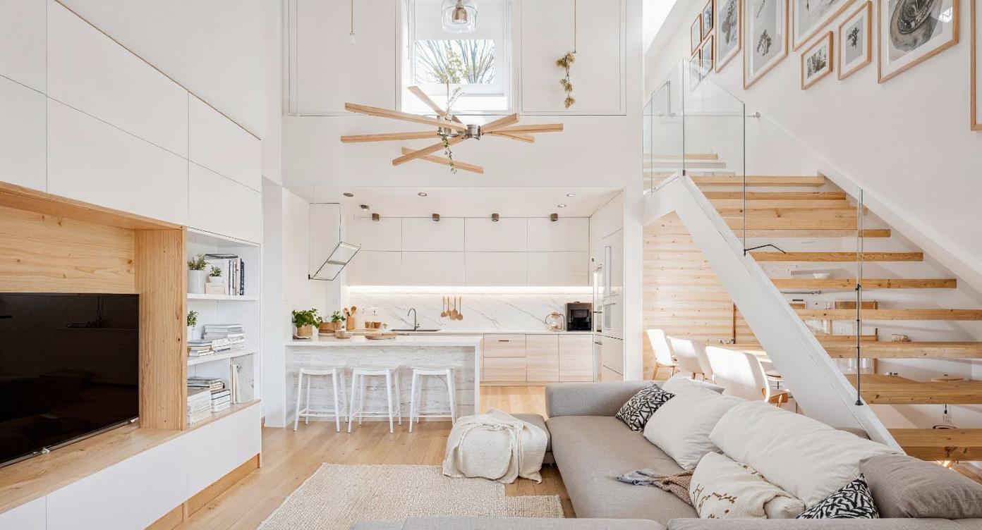 Visualisation of scandinavian living room IN004CA102