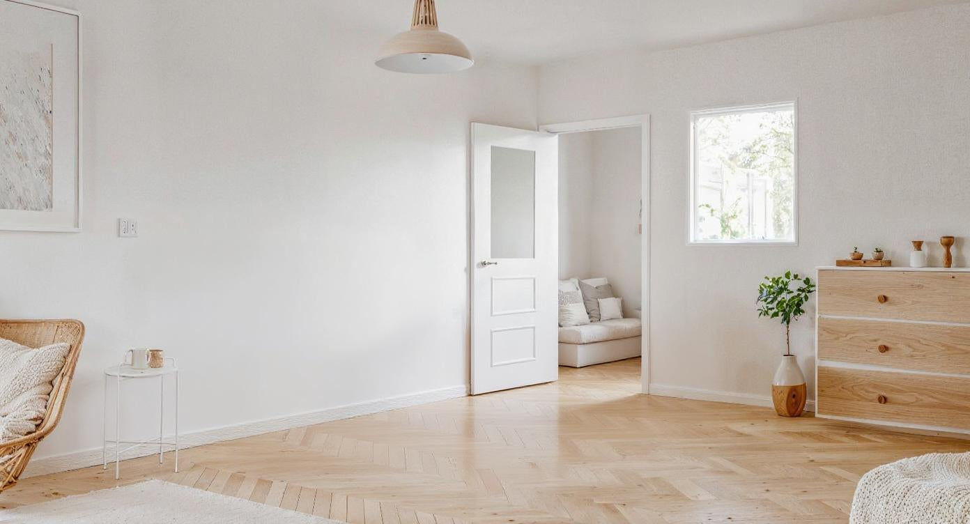 Visualisation of scandinavian bedroom SY1902