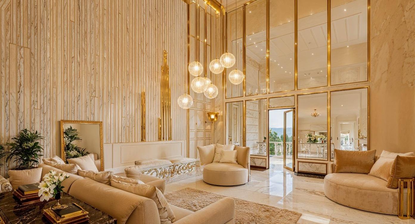 Visualisation of classic living room IN001CA104
