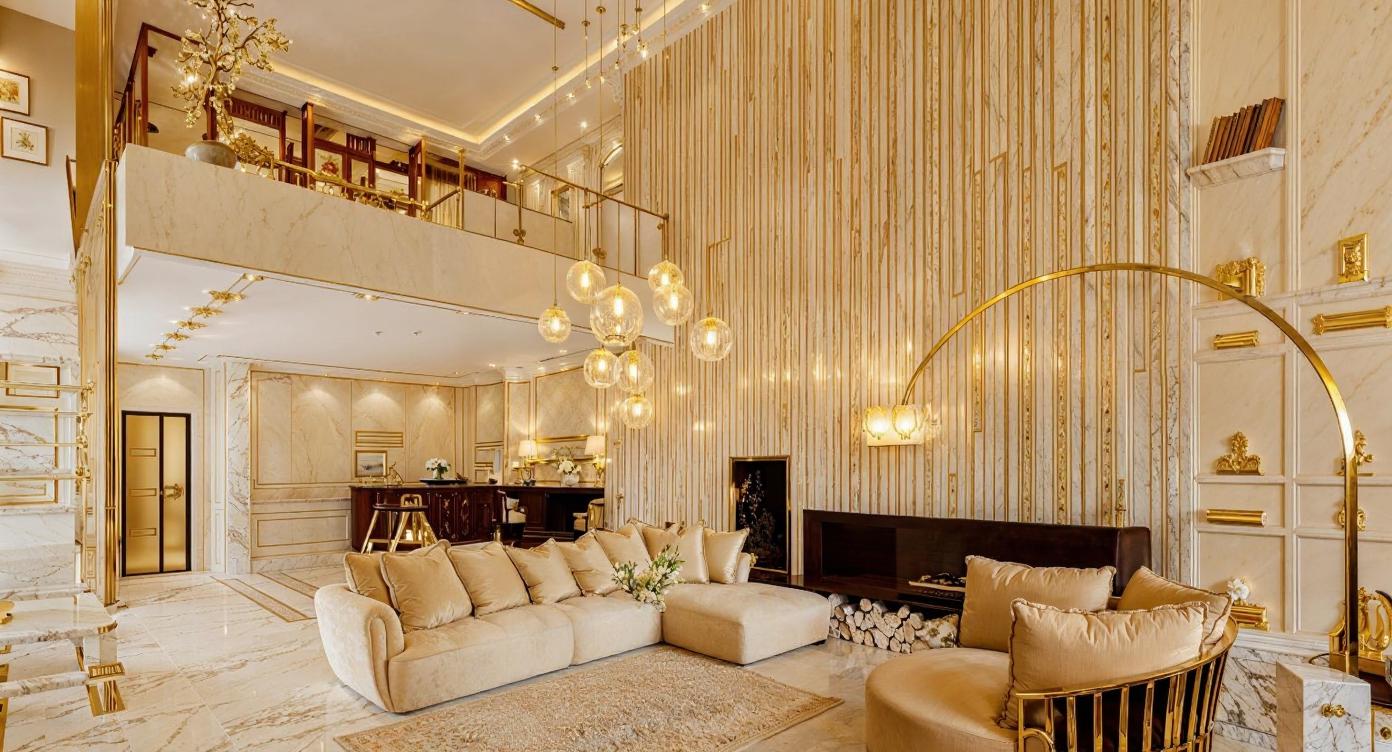 Visualisation of classic living room IN001CA204