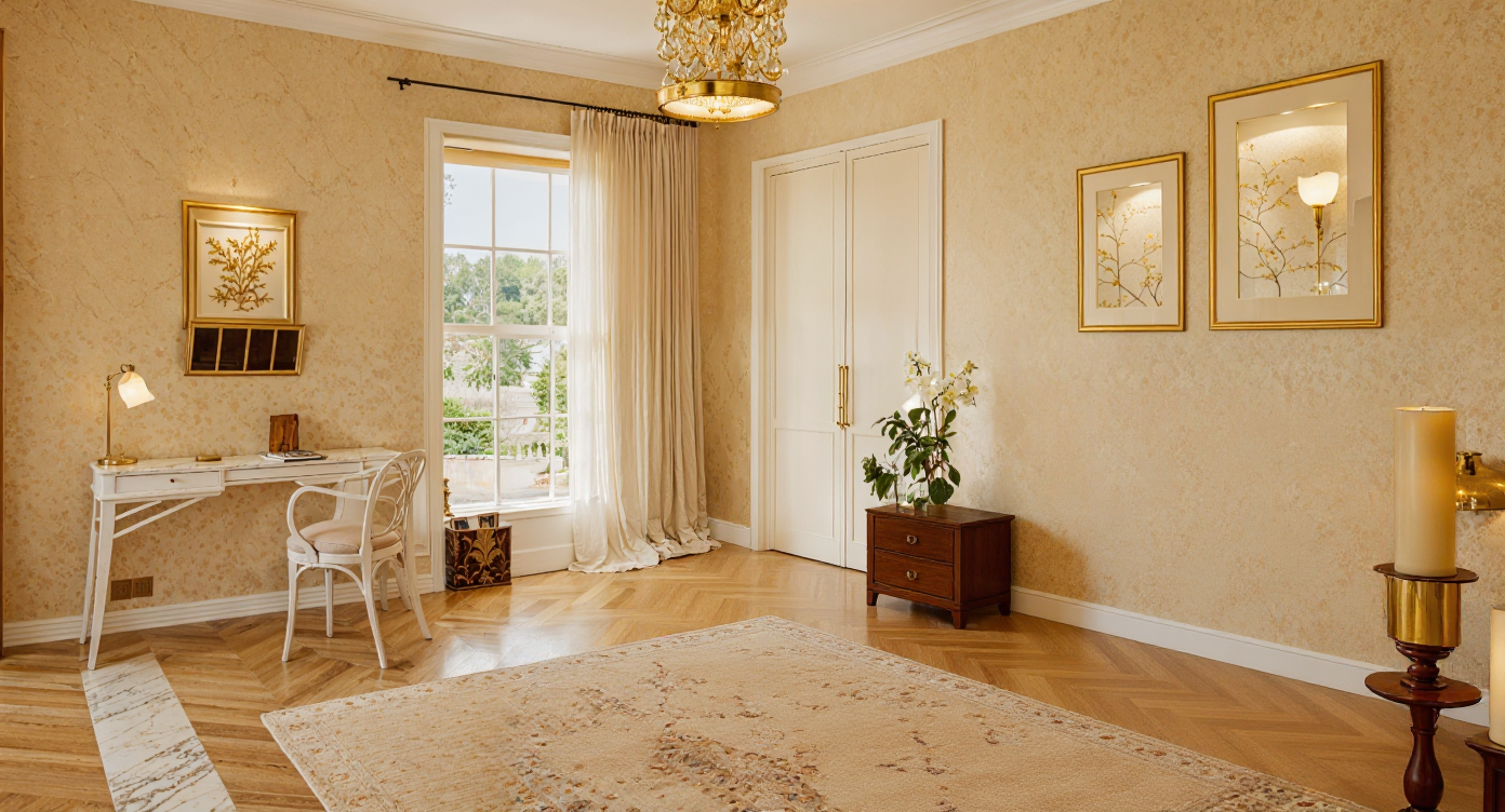 Visualisation of classic bedroom SY0204