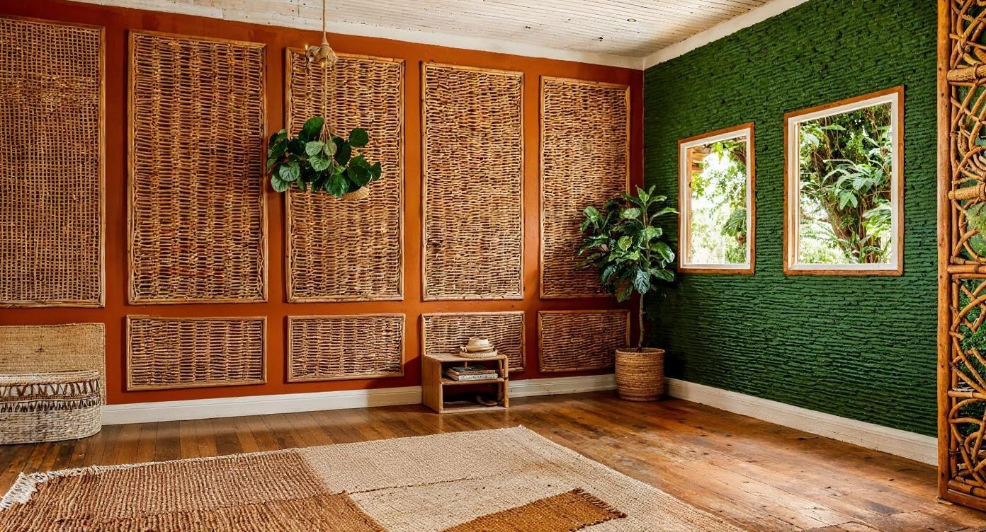 Visualisation of boho bedroom SY0705