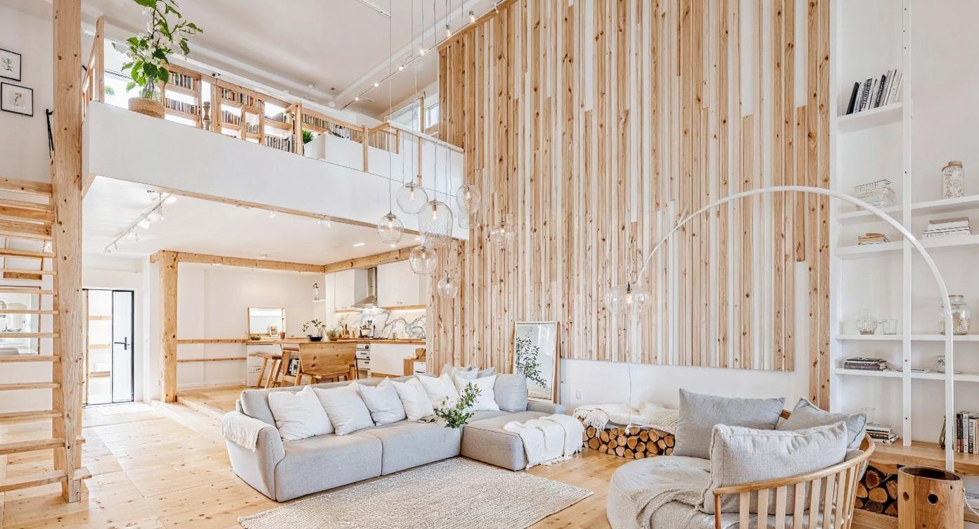 Visualisation of minimalist living room IN001CA206