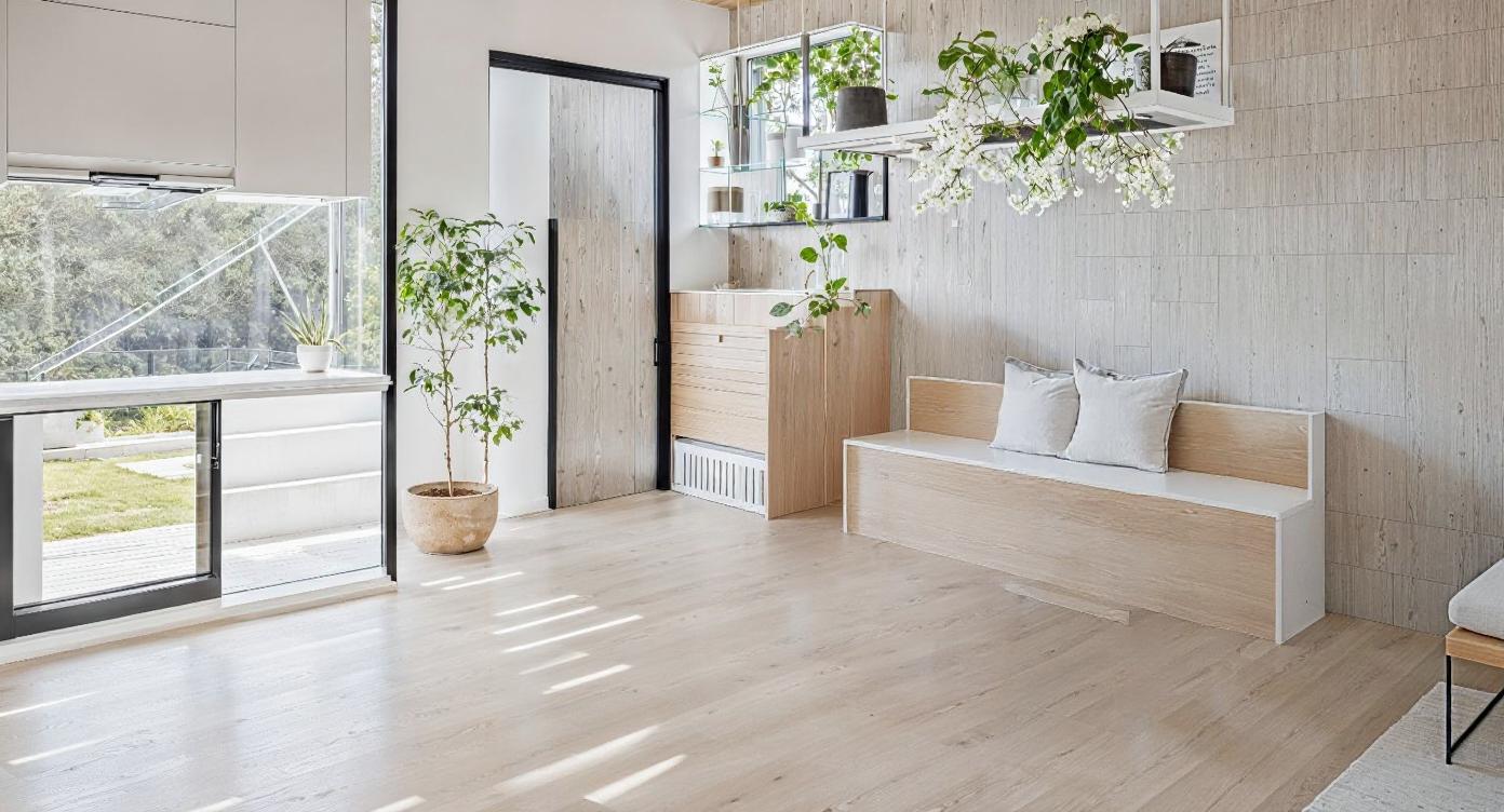 Visualisation of minimalist kitchen IN003CA106