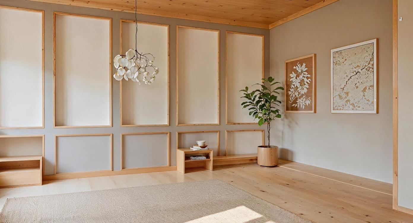 Visualisation of minimalist bedroom SY0706