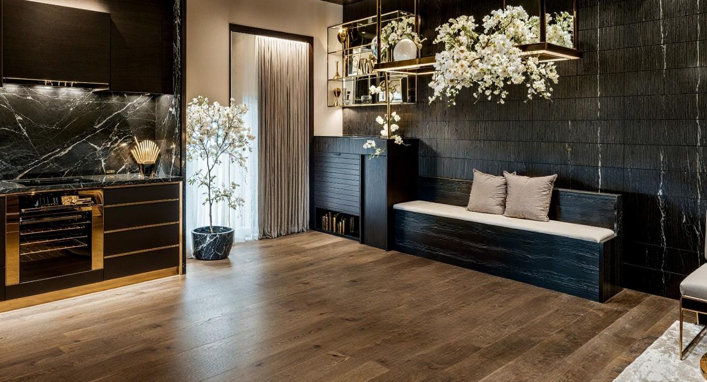 Visualisation of glamour kitchen IN003CA107