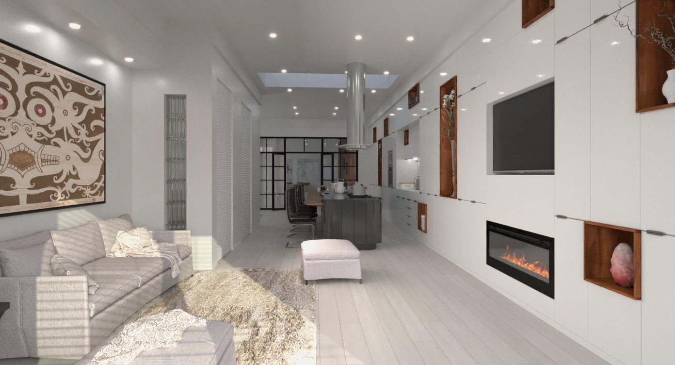 Visualisation of modern living room IN002CA201