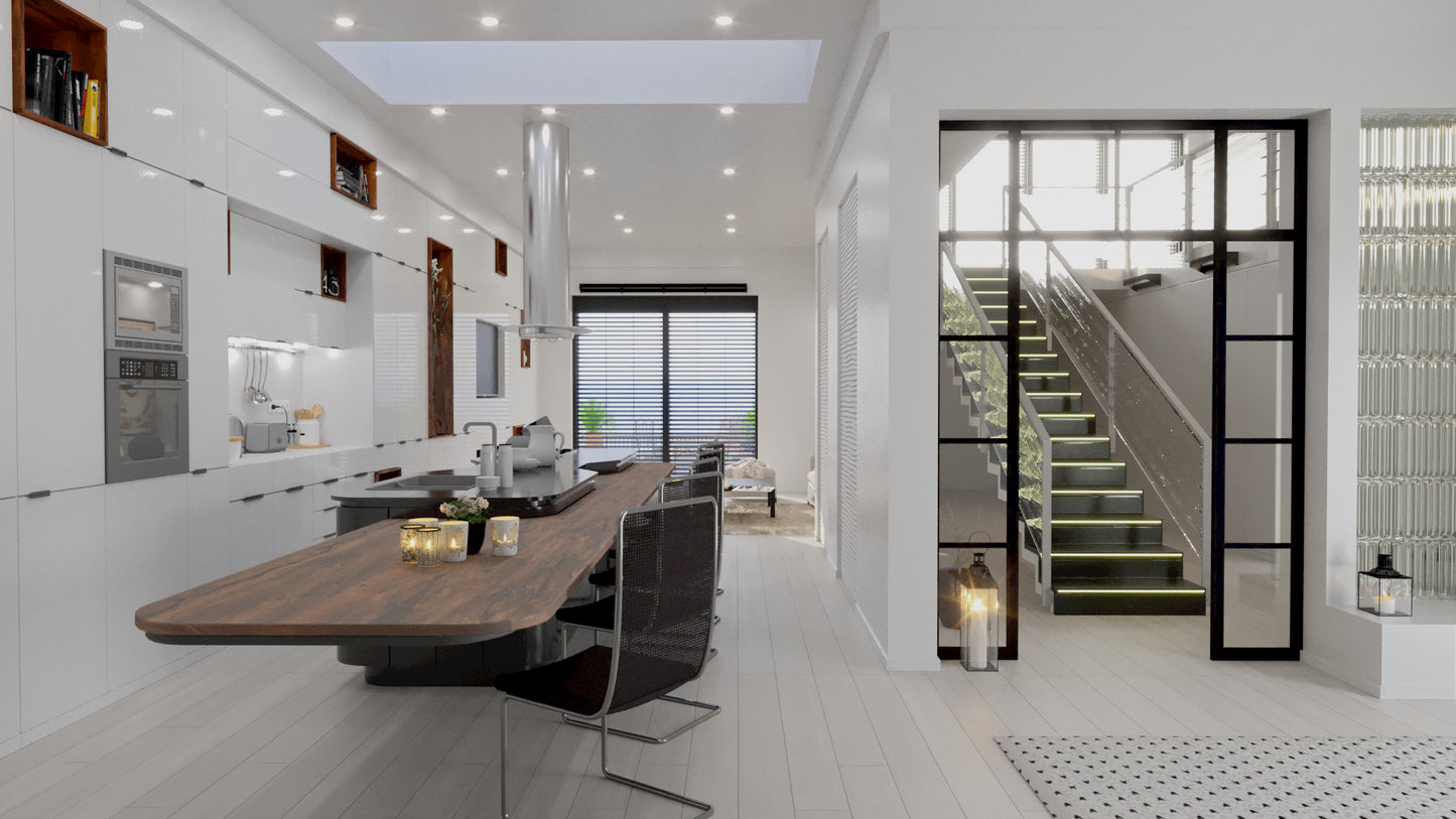 Visualisation of modern kitchen IN002CA101