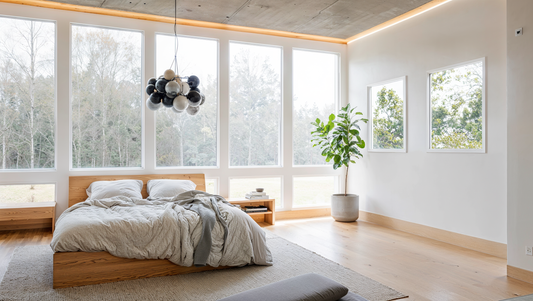 Visualisation of modern bedroom SY0701