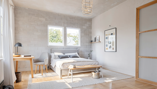 Visualisation of modern bedroom SY0901