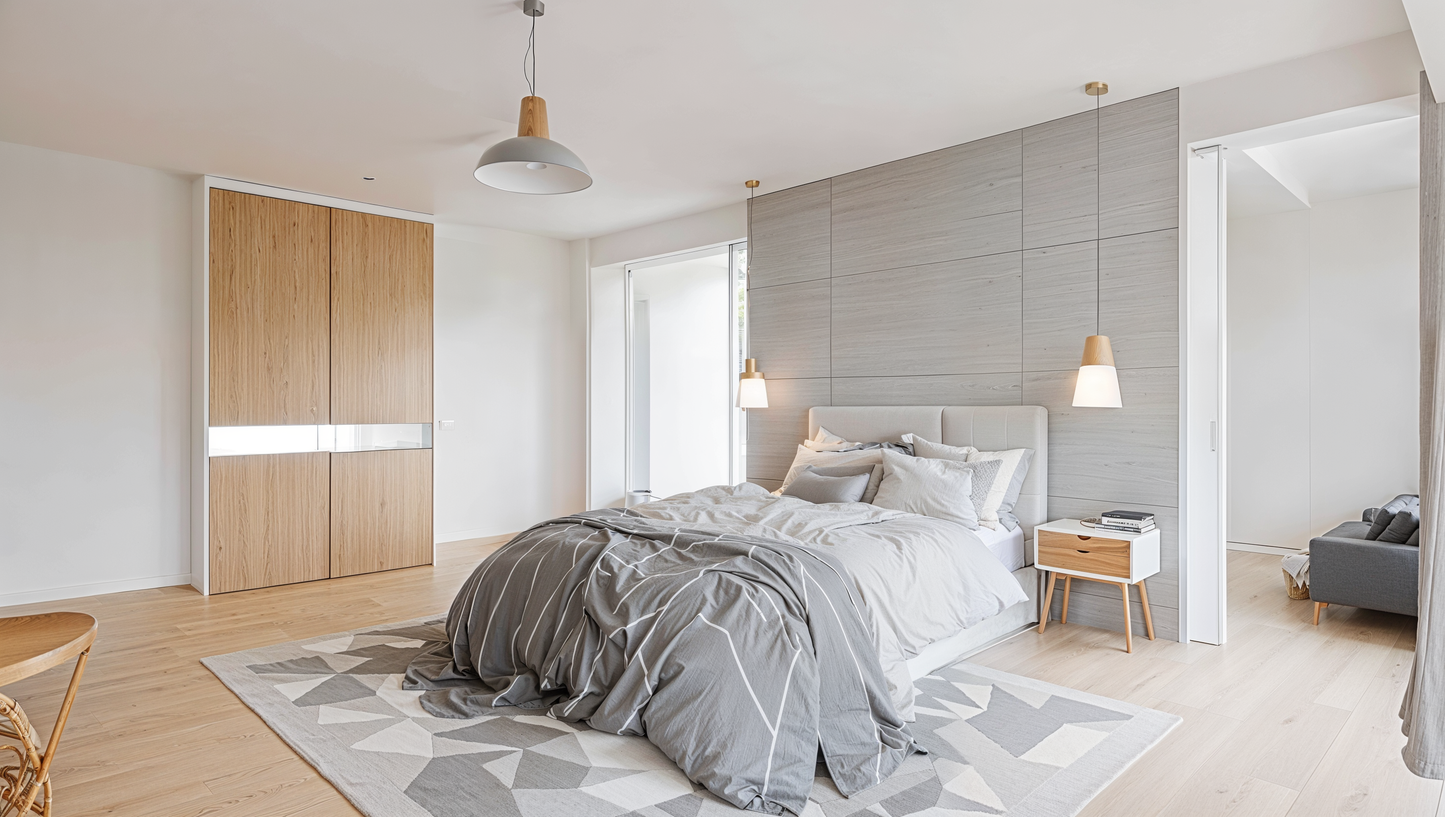 Visualisation of modern bedroom SY1001