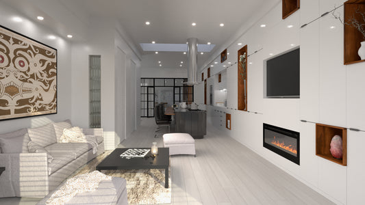 Visualisation of modern living room IN002CA201