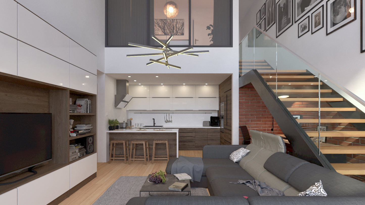 Visualisation of modern living room IN004CA101