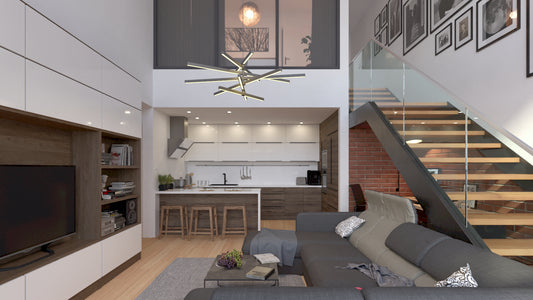 Visualisation of modern living room IN004CA101