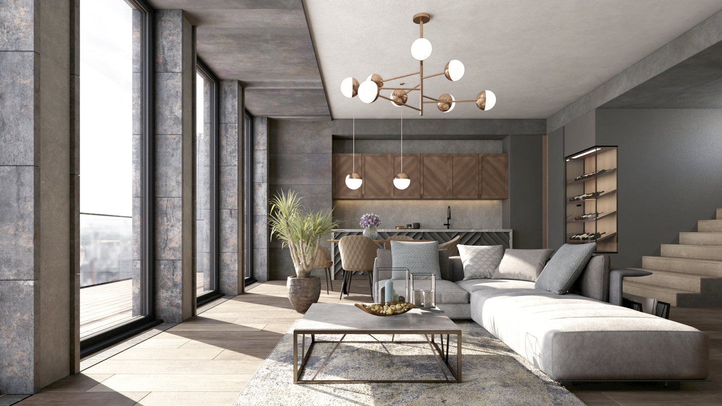 Visualisation of modern living room IN00701