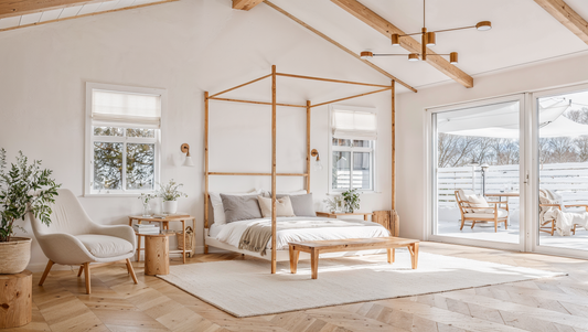 Visualisation of scandinavian bedroom SY0302