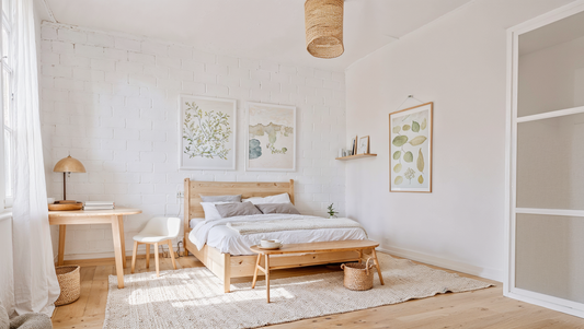 Visualisation of scandinavian bedroom SY0902