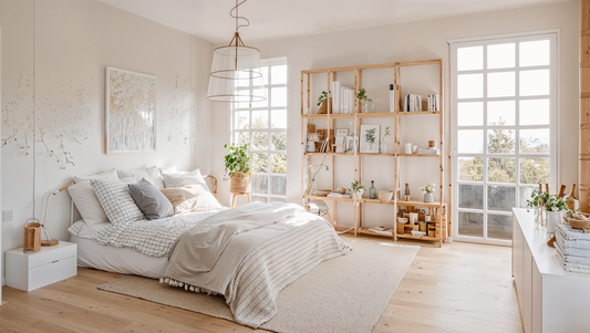 Visualisation of scandinavian bedroom SY1602
