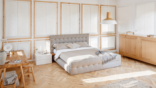 Visualisation of scandinavian bedroom SY1702