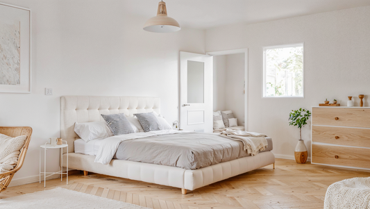 Visualisation of scandinavian bedroom SY1902