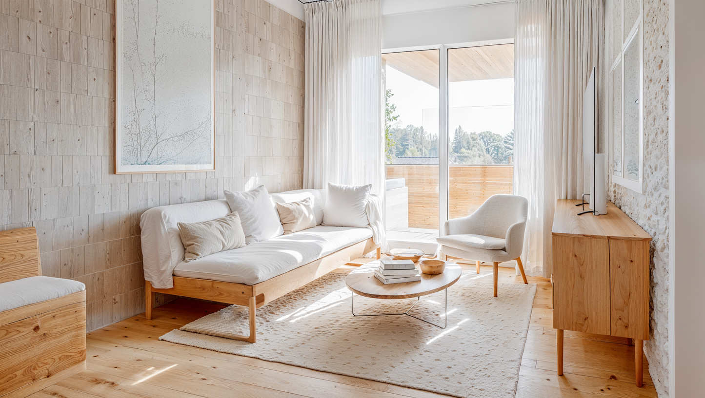 Visualisation of scandinavian living room IN003CA002