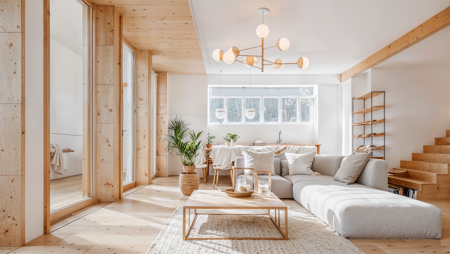 Visualisation of scandinavian living room IN00702