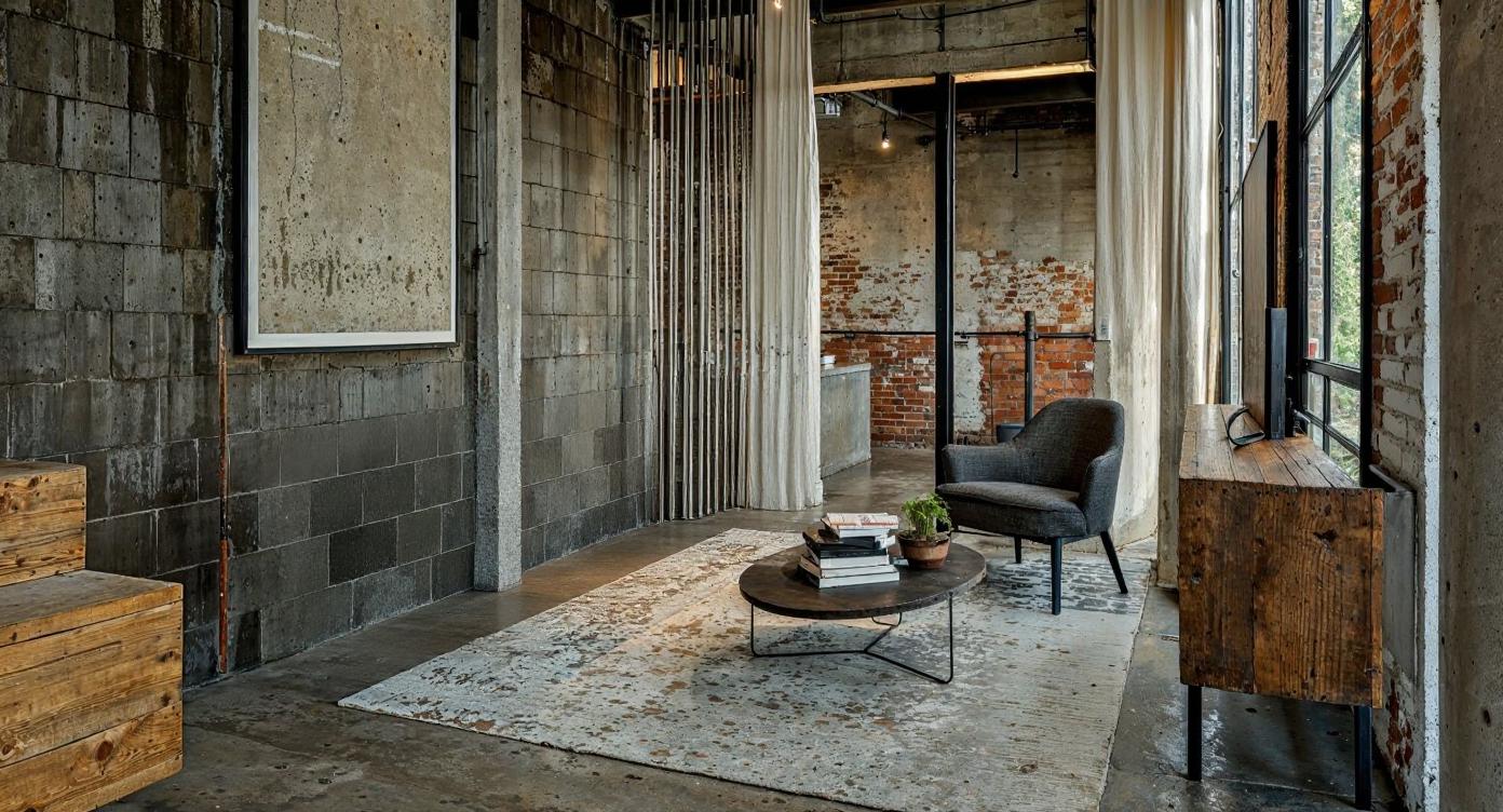 Visualisation of loft living room IN003CA003