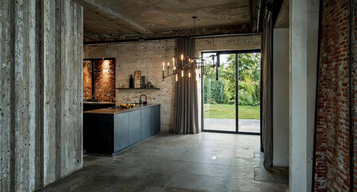 Visualisation of loft dining room IN005CA103