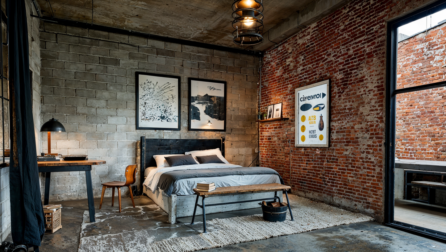 Visualisation of loft bedroom SY0903
