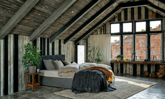Visualisation of loft bedroom SY1303