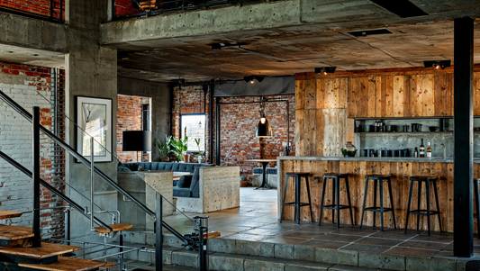 Visualisation of loft kitchen IN00803