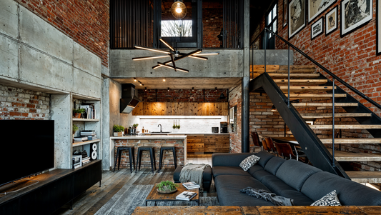 Visualisation of loft living room IN004CA103