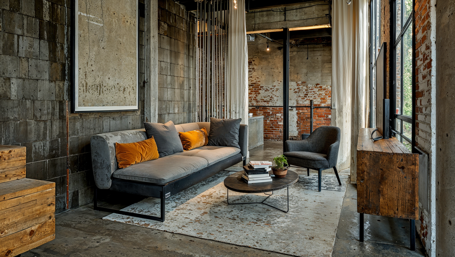 Visualisation of loft living room IN003CA003