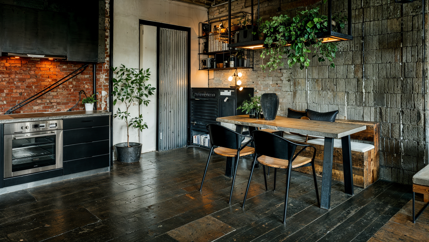 Visualisation of loft kitchen IN003CA103