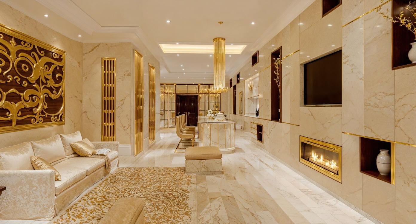 Visualisation of classic living room IN002CA204