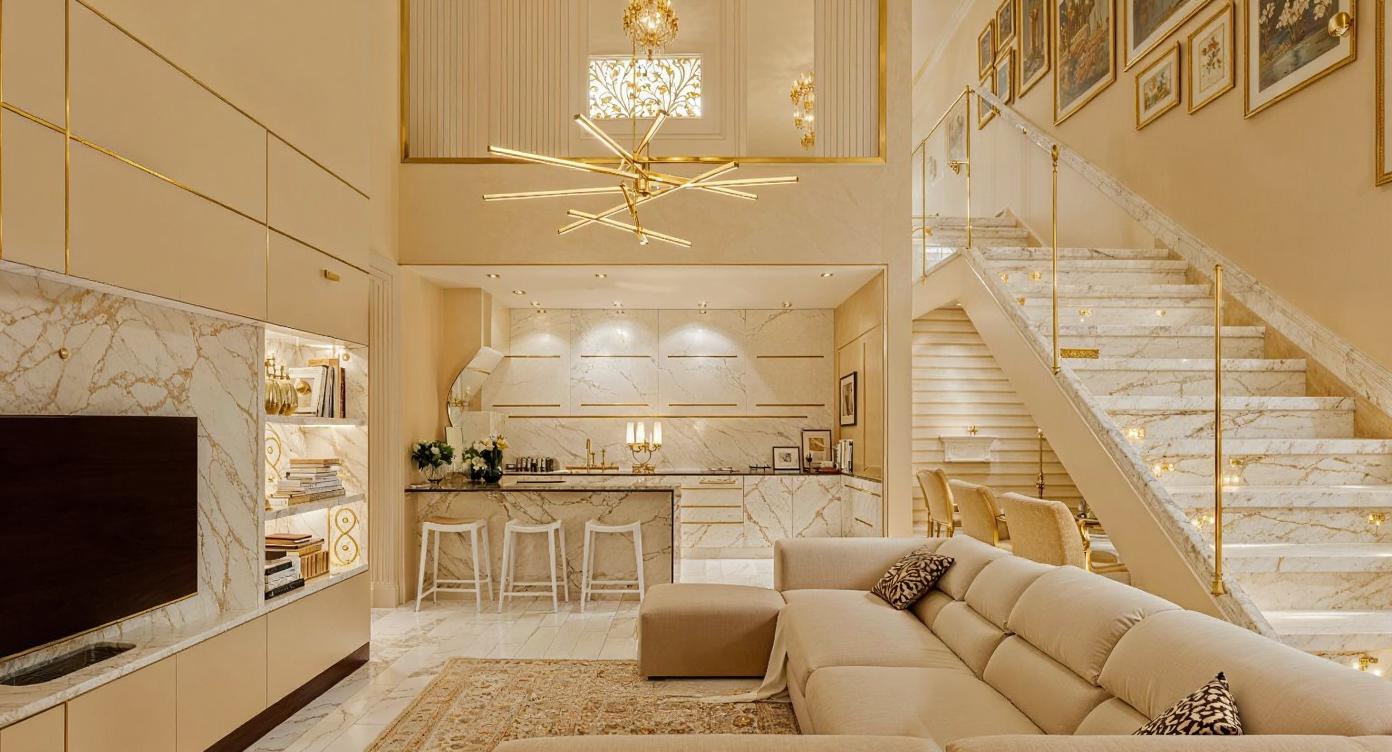 Visualisation of classic living room IN004CA104