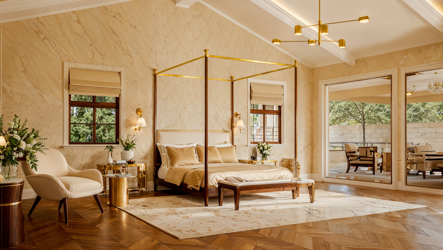 Visualisation of classic bedroom SY0304