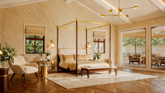 Visualisation of classic bedroom SY0304