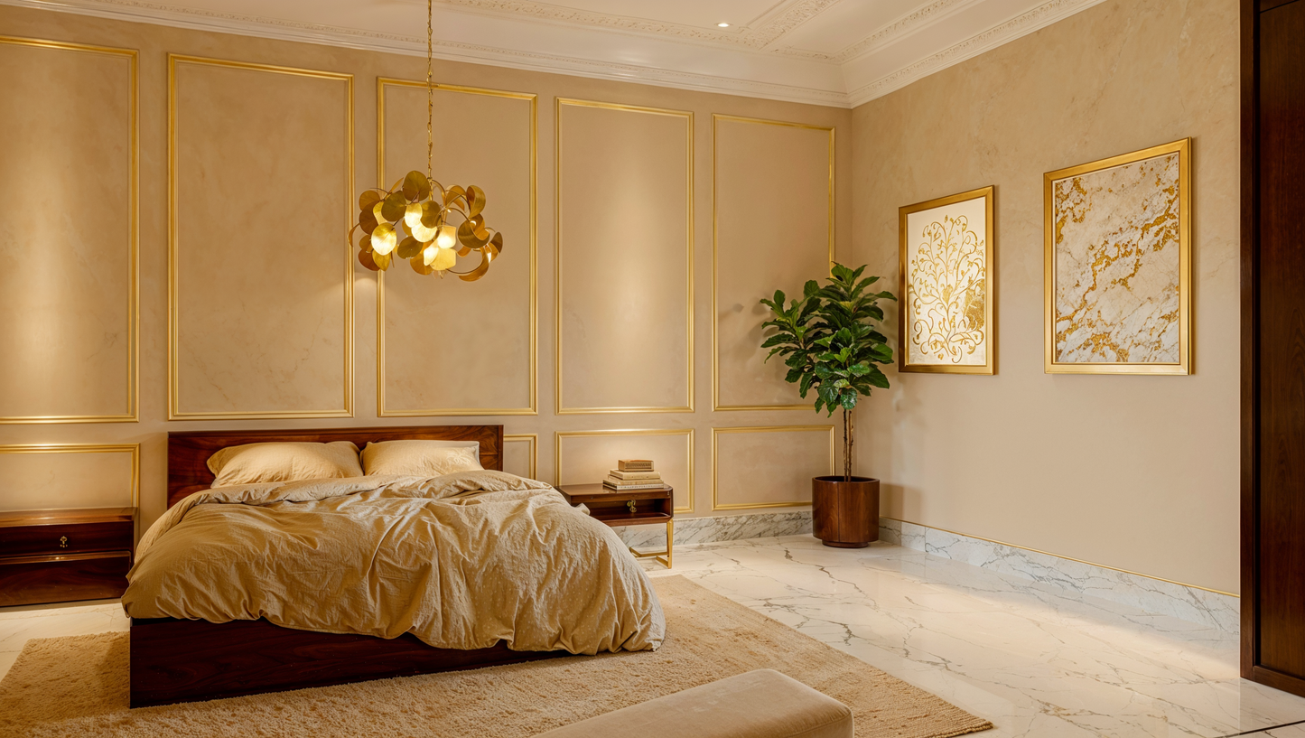 Visualisation of classic bedroom SY0704