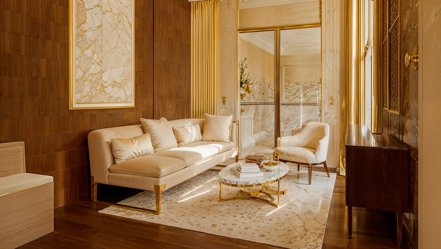 Visualisation of classic living room IN003CA004