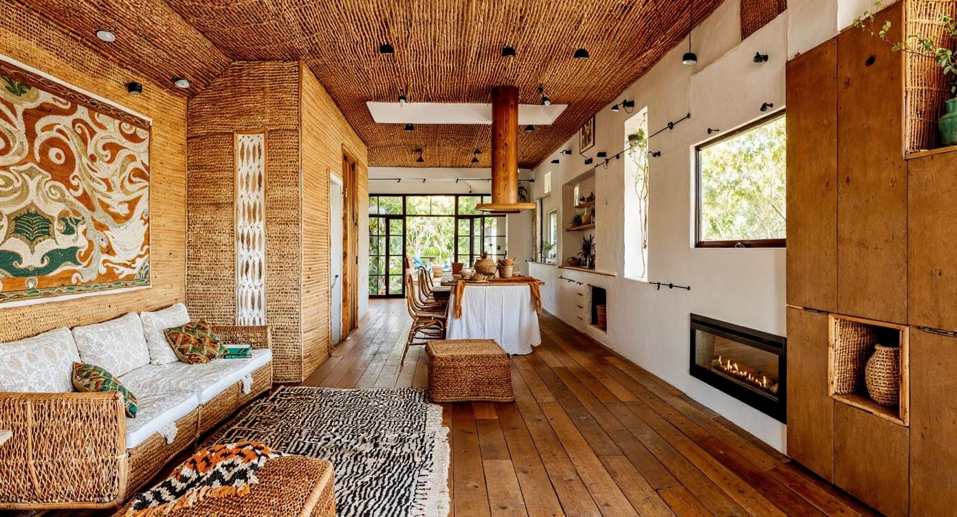 Visualisation of boho living room IN002CA205