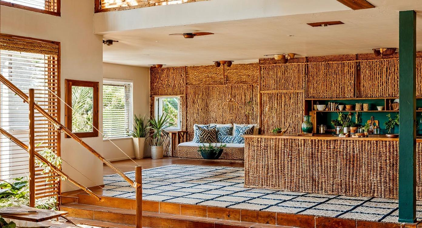 Visualisation of boho kitchen IN00805