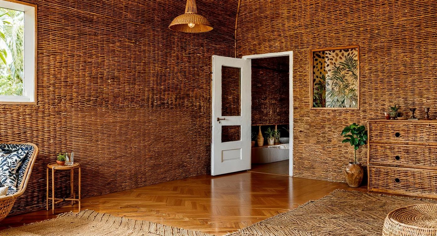 Visualisation of boho bedroom SY1905