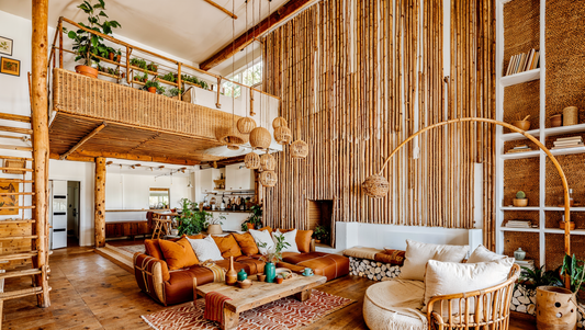 Visualisation of boho living room IN001CA205