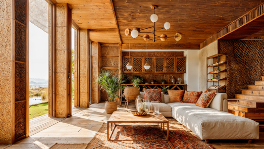 Visualisation of boho living room IN00705