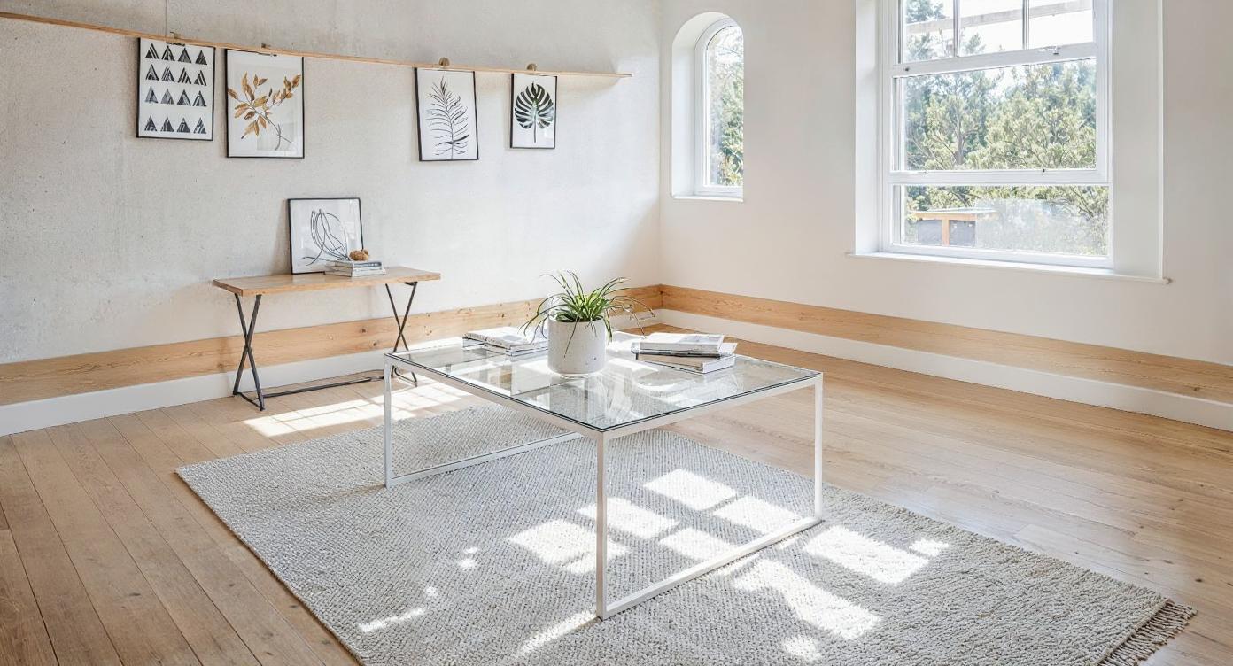 Visualisation of minimalist living room IN00606