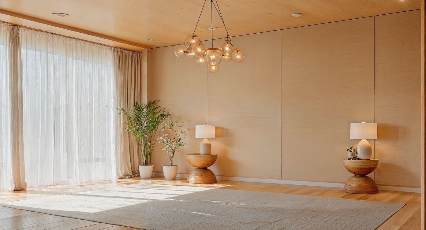 Visualisation of minimalist bedroom SY0506