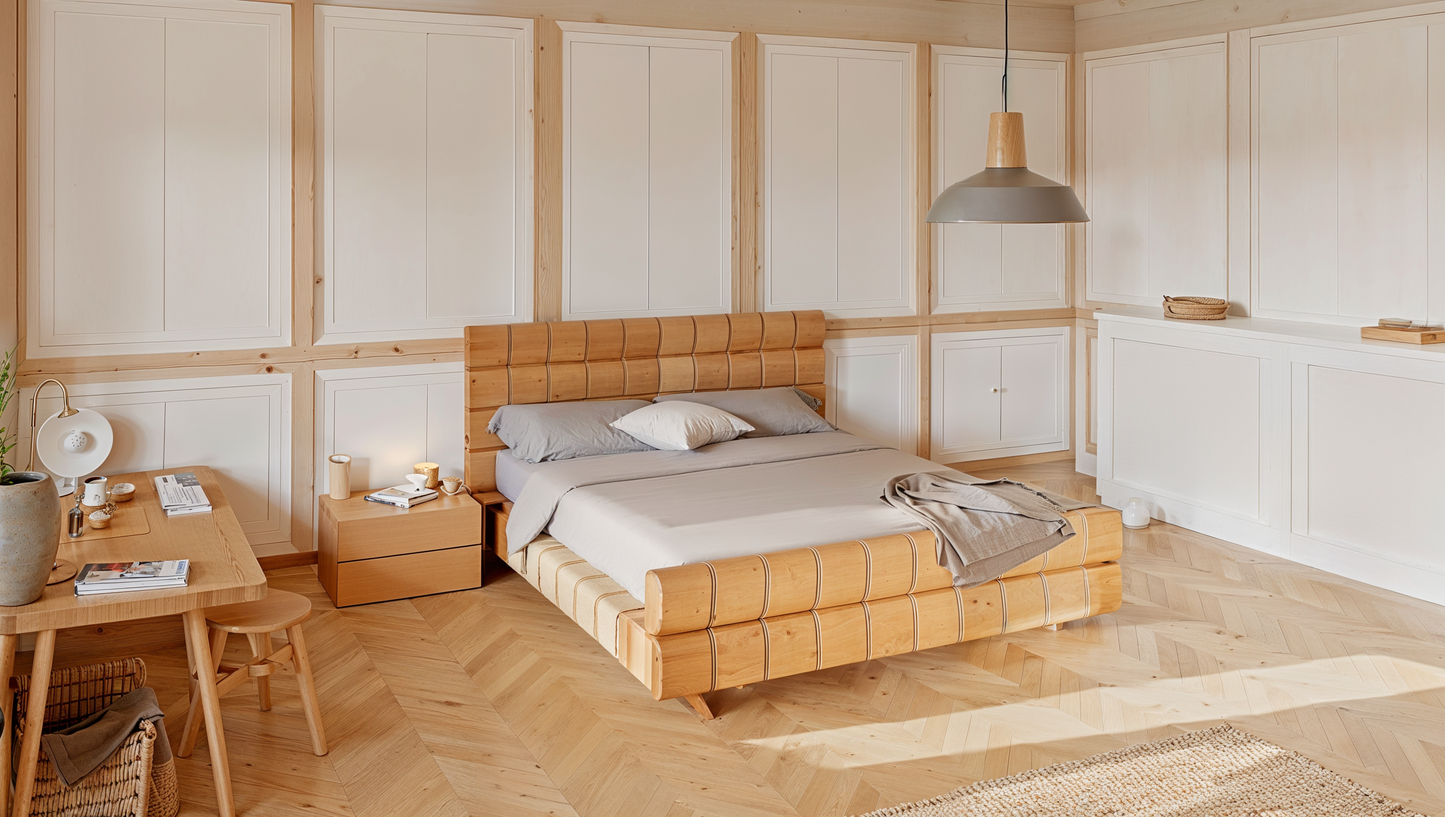 Visualisation of minimalist bedroom SY1706