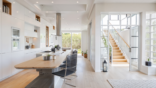 Visualisation of minimalist kitchen IN002CA106